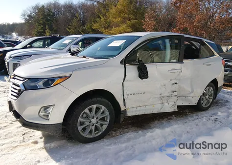 2021 Chevrolet Equinox Awd Lt из США, поврежденный, VIN 3GNAXUEVXMS171145